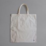 Bag - white reusable bag on gray surface