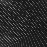 Patterns - a black and white abstract background with wavy lines
