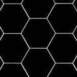 Patterns - black and white checkered textile